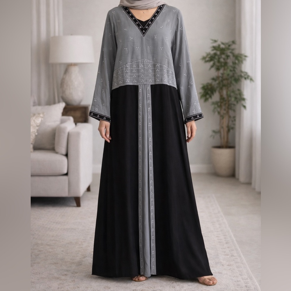 Shukr discontinued maxi rayon dress size L